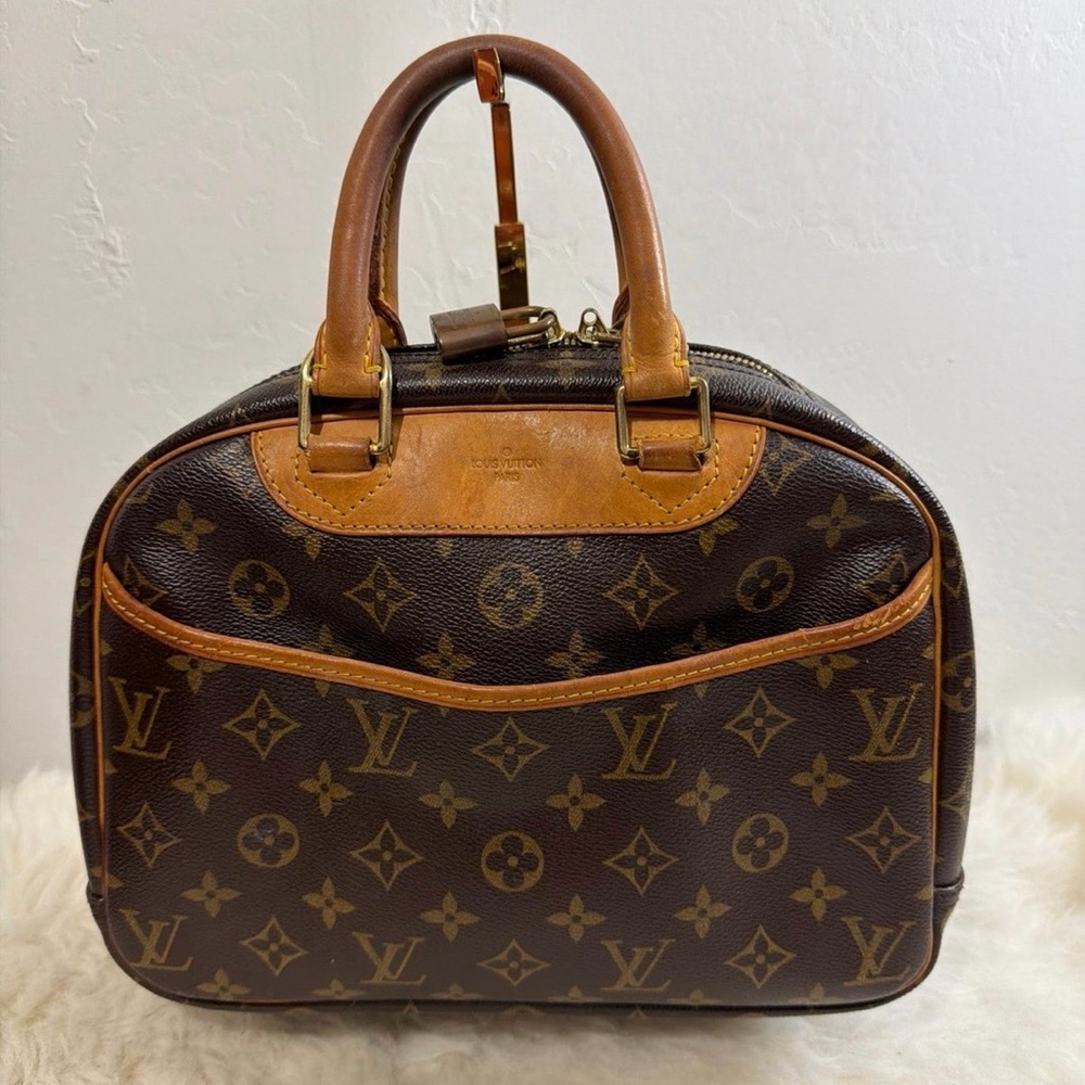 Louis Vuitton TRUVILLE Brown Monogram Handbag vintage
